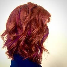 Red And Purple Hair Redhair Naturalred Purplehair Ginger Purple Hair Purple Hair Highlights Red Purple Hair