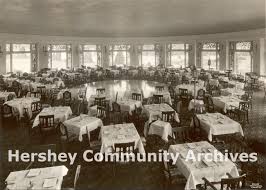 Hershey and known for its circular shape and expansive windows, was among the last restaurants, if not the only one, in central pennsylvania. A Palace For Hershey Hotel Hershey Opens Hershey Community Archives