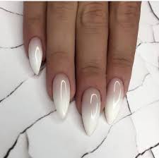 Almond Black And Grey Ombre Nails Beautiful Ombre Nail Ombre Nail Designs Ombre Nails Gorgeous Nails