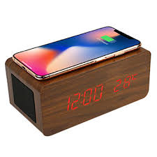 Buy the best and latest alarm clock speaker on banggood.com offer the quality alarm clock speaker on sale with worldwide free shipping. China Wood Alarm Clock With Wireless Charger And Bluetooth Speaker On Global Sources Alarm Clock With Bluetooth Speaker Led Wireless Charger Retro Bluetooth Speaker