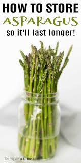 Place the asparagus into a mixing bowl, and drizzle with the olive oil. How To Store Asparagus How To Store Fresh Asparagus