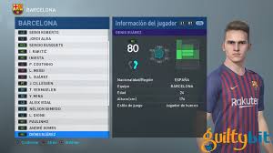 Feb 24, 2021 · el mejor parche para pes 2019 pc. Media De Los Jugadores Del Barcelona En Pes 2019