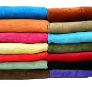 Coral Fleece Throw Blanket Soft Elegant 14 Solid Colors King Queen Full Size