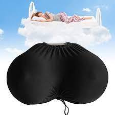 Amazon.com: Boobs Breasts 枕頭墊,柔軟記憶泡棉睡眠枕3D 人造乳枕 創意胸形枕頭,紅色霧面彈性纖維保護套,性感夏威夷玩具禮物,送給女友情侶: