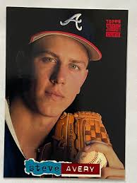 1994 Topps Stadium Club Steve Avery Atlanta Braves #254