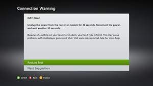 Xbox 360 - Nat Type Is Set To Strict (Or Moderate)