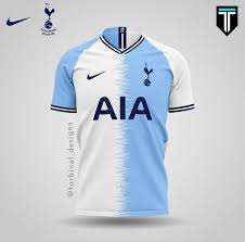 Blue And White Tottenham Jersey Concept Camisetas Deportivas Camisa De Futbol Camisetas De Futbol