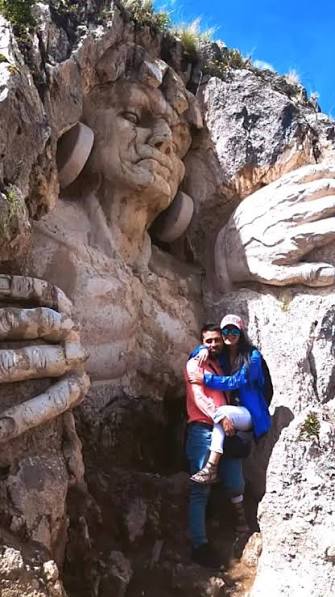 The Apukunaq Tianan, also known as the Abode of the Gods. Located about 8 to 10 miles from the city of Cusco, Peru, this site features large stone figures, hand-carved directly into the limestone rock ...