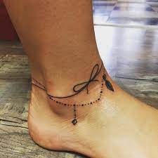 Bracelet De Cheville Ankle Bracelet Tattoo Anklet Tattoos Tattoo Bracelet