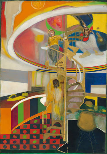 Work by Frank Bowling