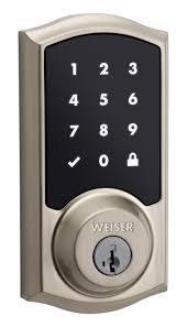 In the future, you will be able to arm your ring alarm by simply locking the door as you leave or disarm the alarm by unlocking the door when you get home. Weiser Locks Handlesets Deadbolts Levers Weiser Lock