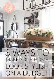 The key to creating a luxurious vibe lies in opting for rich, heavy and long drapes that will slightly puddle on your floors. 8 Ways To Make Your Home Look Stylish On A Budget