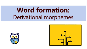 Aus wikipedia, der freien enzyklopädie. Word Formation Derivational Morphemes Youtube