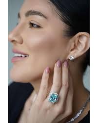 Viviana Halil The Sissi Ring in Blue