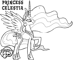 In addition to her responsibility of raising the sun, she has also been the teacher of. Princess Celestia Coloring Pages Best Coloring Pages For Kids