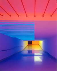Neon Light Installation In Munich By Keith Sonnier Neon Light Installation Art Keithsonnier Light Art Installation Installation Art Light Installation