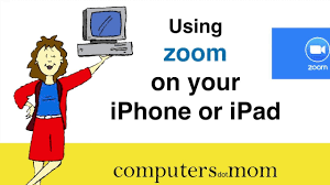 Using Zoom On Your Iphone Or Ipad Youtube In 2020 Ipad Zoom Call School Related