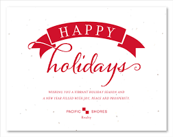 The holidays are busy for everyone, especially businesses. Plantable Business Holiday Cards On Seeded Paper Wintertime By Green Business Print