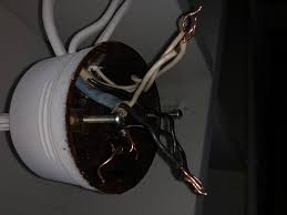 Give yourself at least three inches or more of each half inside the box, then attach the cable clamps to the. Light Fixture Box Has 3 Sets Of Wires And I M Confused Home Improvement Stack Exchange