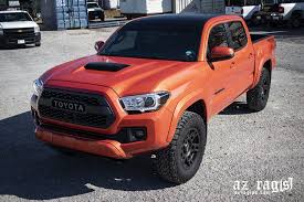 Your tacoma truck must have a hood scoop in order for this led light bar to fit. 2017 Tacoma Roof Wrap Az Rag Installations Print Services