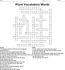 Maybe you would like to learn more about one of these? Parts Of A Plant Crossword Wordmint
