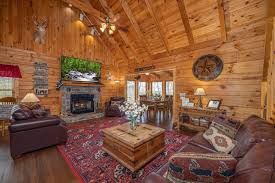 Inside the cabin, you'll find pine ceilings, walls and floors, with bright and airy rooms and windows overlooking the mountains from every angle. My Bear Foot Cabins Escape To Times Past