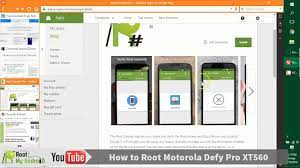 Root Motorola Defy Pro Xt560 - YouTube