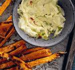 Süßkartoffelsticks mit Gewürzsalz