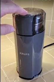 krups silent vortex electric grinder