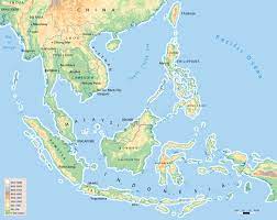 Southeast Asia Geography Map Southeast Asia Map Archives - Iilss-International Institute For Law Of The  Sea Studies