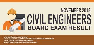 Top Performing Schools November 2018 Civil Engineers Ce Board Exam Result Board Exam Result Board Exam Exam Results