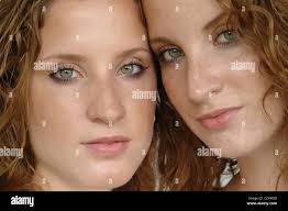 Twins teens hi-res stock photography and images