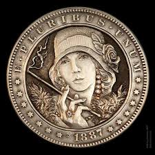 Carved Us Dollar Coins Hobo Nickel Coin Art Custom Coins