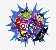 Superman Clipart Mar Super Heroes Marvel Bebes Png Download Baby Superhero Baby Avengers Superman Clipart