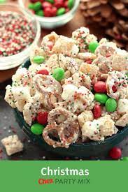 Christmas Chex Party Mix Recipe Chex Mix Recipes Christmas Chex Mix Recipes Cookies Recipes Christmas