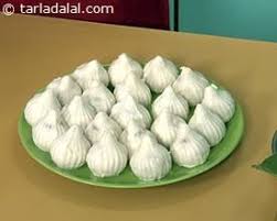 Modak Steamed Modak Ukadiche Modak For Ganesh Chaturthi Recipe How To Make Modak Recipe Sweet Dumplings Modak Recipe Indian Desserts