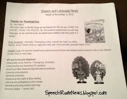 This day has attained such enthusiasm in my life just because of you all. Thanks For Thanksgiving Preschool Plans Speech Room News