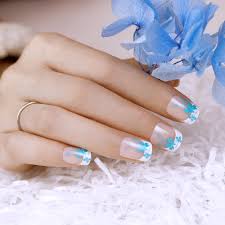 Check spelling or type a new query. Amazon Com Artplus 24pcs X 2 2 Pack Blue Butterfly Elegant Touch Premium Pack False Nails French Manicure Full Cover Medium Length With Glue Fake Nails Art 2 Boxes In 1 Beauty Personal Care