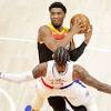 Patrick beverley (nicolas batum gains possession). 1