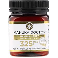 Mānuka honey is a monofloral honey produced from the nectar of the mānuka tree, leptospermum. Manuka Doctor Manuka Honey Monofloral Mgo 325 8 75 Oz 250 G Iherb