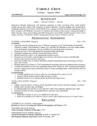accounting resume