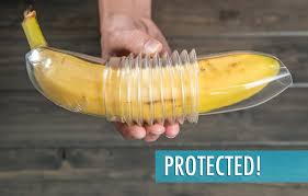 Staff continue to work remotely. Banana Bunker Plastic Protector Prevents Bruised Bananas