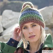 Knitting a hat might be your next goal if you're done with scarves and potholders for the foreseeable future. Cap Woman Autumn Winter Models Patterns Katia Com