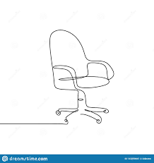 Pour concevoir un dessin pour une chaise adirondack et les selles, vous avez besoin d'un bon oeil pour le détail et l'imagination de percevoir un objet fonctionnel à partir d'un point de vue design différent. Dessin Au Trait Continu De La Chaise De Travail Illustration De Vecteur Illustration Du Confortable Retrait 143259941