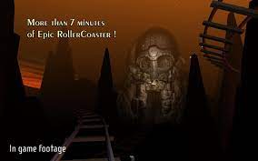 3d roller coaster vr cardboard experience for cardboard virtual reality headsets Darkness Rollercoaster Vr Cardboard For Android Apk Download