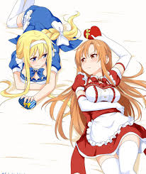 Happy Valentines Day from Asuna & Alice : rswordartonline