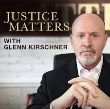 This is Glen Kirchner and the show's name is Justice matters he does this  podcast