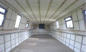 Boat Sprayfoam Insulation Barges Ireland Boat Spray Foam Roof Insulation Puracell Boat Insulation