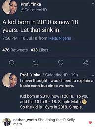 This is the place to post funny memes or tweets found on twitter. R Kelly Math Black Twitter Really Funny Really Funny Memes Stupid Memes
