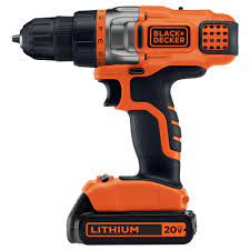 Shop ebay for great deals on black+decker power tools. Black Decker 20 Volt Max Lithium Ion Cordless Drill Driver With Battery 1 5ah And Charger Ldx220c The Home Depot